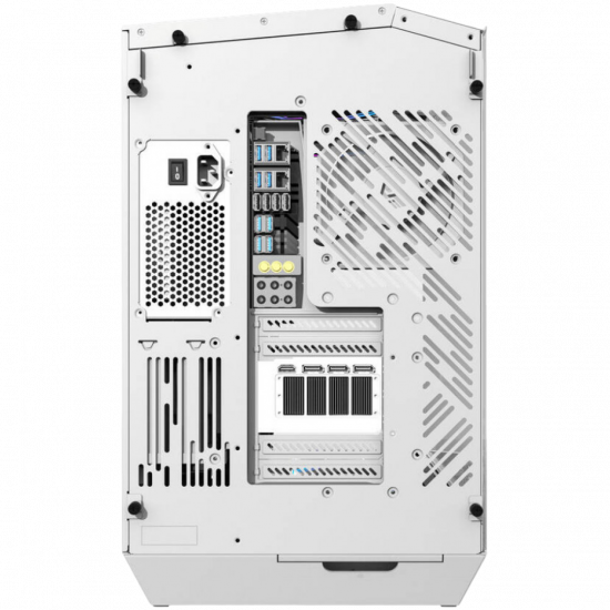 darkFlash DY470 ATX Case with 4 Fans - White