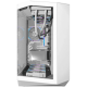 darkFlash DY470 ATX Case with 4 Fans - White