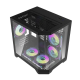 darkFlash FT350 M-ATX Case with 5 Fans - Black darkFlash FT350 M-ATX Case with 5 Fans - Black