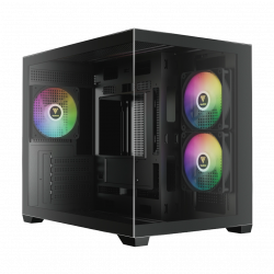 Gamdias AURA GC10M V2 ARGB case - Black