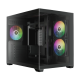 Gamdias AURA GC10M V2 ARGB case - Black