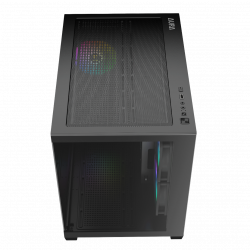 Gamdias AURA GC10M V2 ARGB case - Black Gamdias AURA GC10M V2 ARGB case - Black