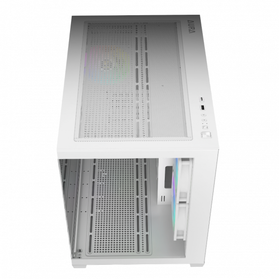 Gamdias AURA GC10M V2 ARGB case - White Gamdias AURA GC10M V2 ARGB case - White