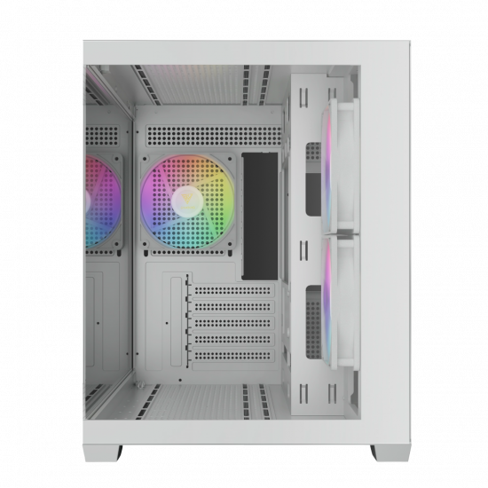 Gamdias AURA GC10M V2 ARGB case - White Gamdias AURA GC10M V2 ARGB case - White