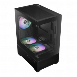 Gamdias Aura GC9M Elite ARGB Mini Tower Case - Black Gamdias Aura GC9M Elite ARGB Mini Tower Case - Black