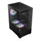 Gamdias Aura GC9M Elite ARGB Mini Tower Case - Black Gamdias Aura GC9M Elite ARGB Mini Tower Case - Black