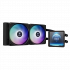 Gamdias Aura GL240 LCD Liquid Cooler - Black