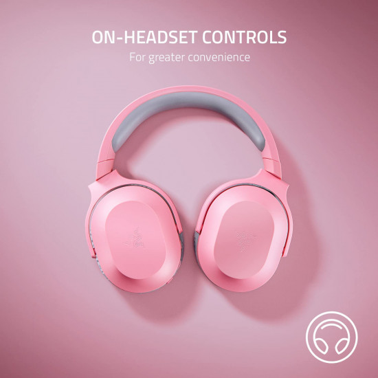 Razer Barracuda Wireless Multi-platform Gaming & Mobile Headset - Quartz Razer Barracuda Wireless Multi-platform Gaming & Mobile Headset - Quartz