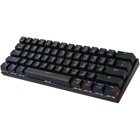 Motospeed SK62 RGB Mechanical Game Keyboard Black - Red Arabic Switch Motospeed SK62 RGB Mechanical Game Keyboard Black - Red Arabic Switch
