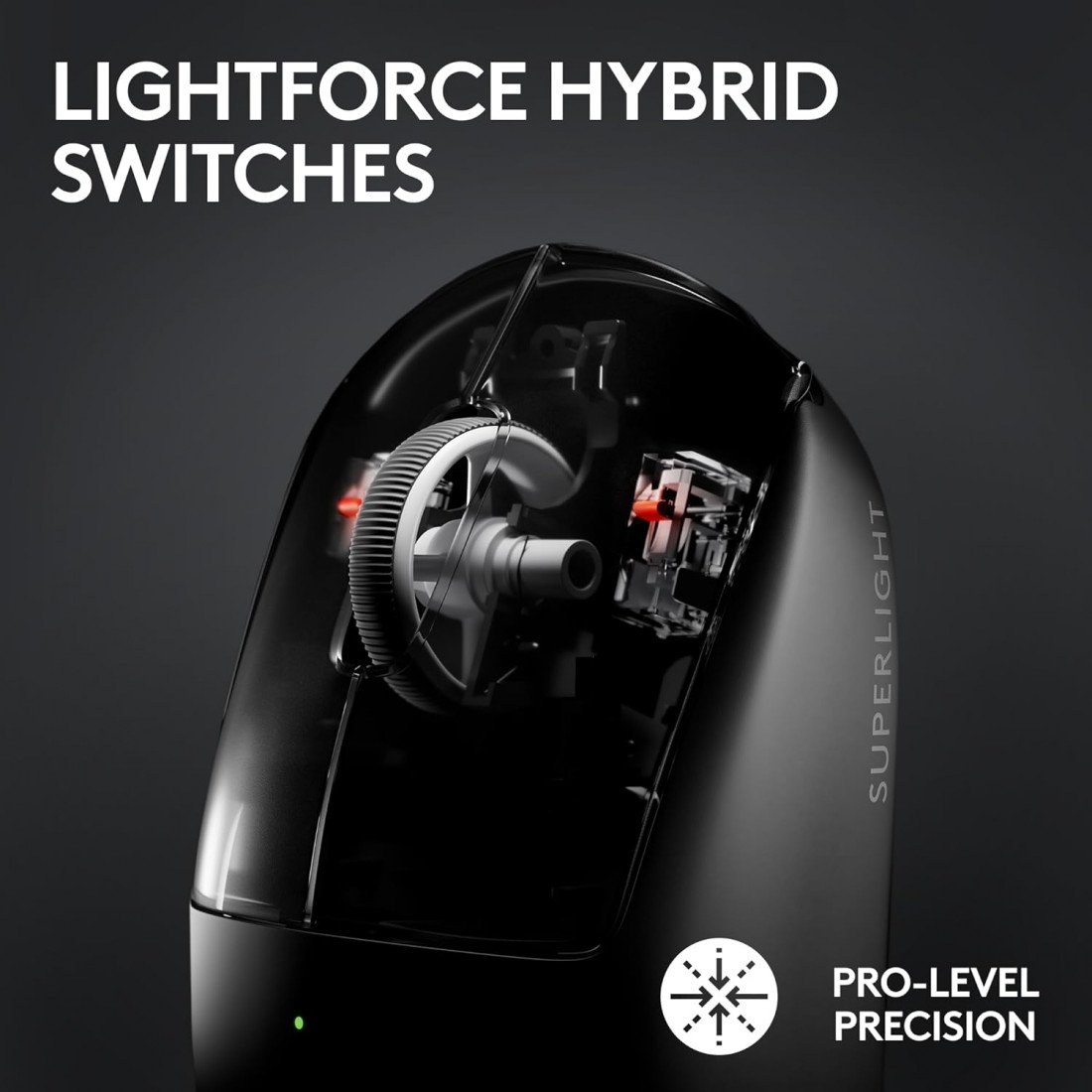 Logitech G pro X superlight 2 lightspeed Gaming Mouse - Black