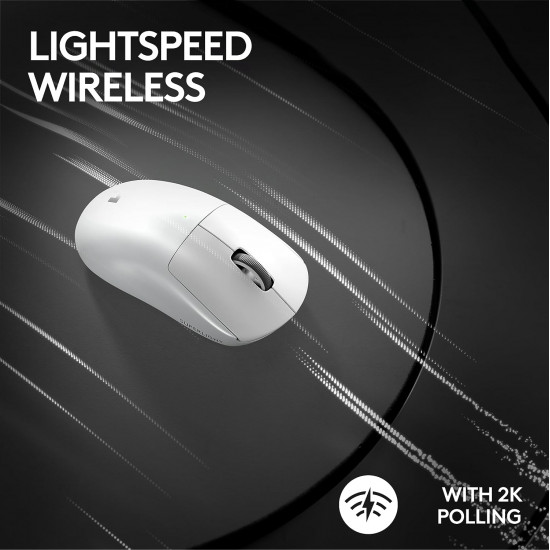 Logitech G pro X superlight 2 lightspeed Gaming Mouse - White Logitech G pro X superlight 2 lightspeed Gaming Mouse - White