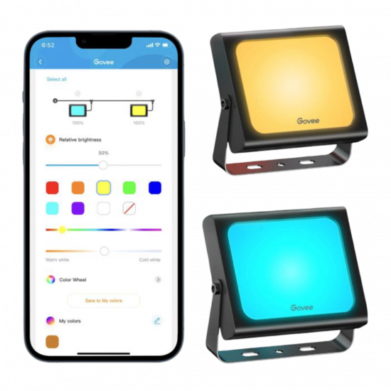 Govee Smart Flood Light RGBICWW Govee Smart Flood Light RGBICWW