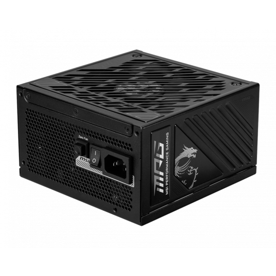 MSI MPG A1000GS PCIE5 - 1000w - 80 Plus Gold - Modular - PSU