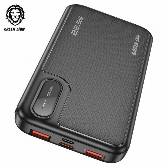 Green Lion Power Mate 10 Power Bank 10000mAh - Black Green Lion Power Mate 10 Power Bank 10000mAh - Black