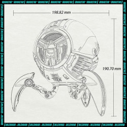 GravaStar Mars Pro Bluetooth 5.0 Speaker - Black