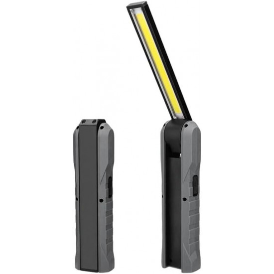 Porodo Lifestyle Outdoor 5W Flashlight with Foldable Stand - Black/Sandy Brown
