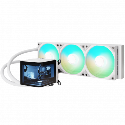 TRYX PANORAMA 360mm AIO Liquid CPU Cooler ARGB - White TRYX PANORAMA 360mm AIO Liquid CPU Cooler ARGB - White