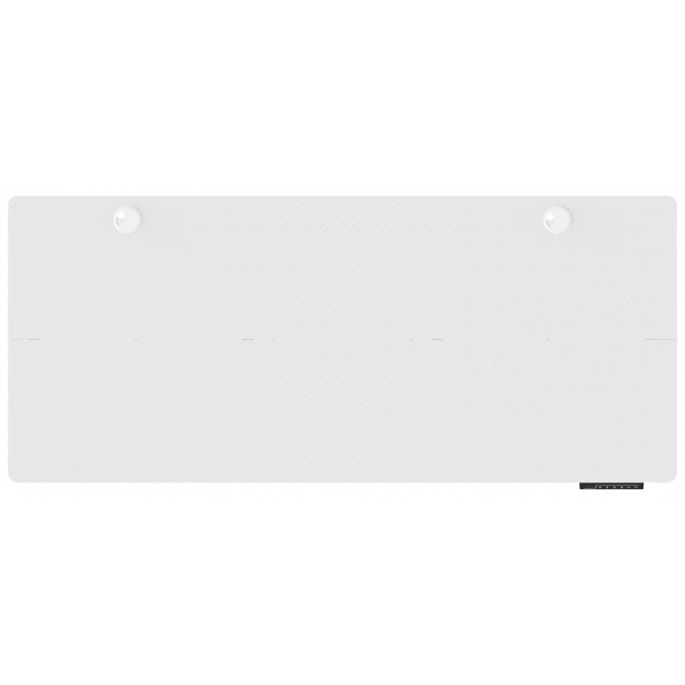 Devo Gaming Table - Agr Lite Tabletop - 140x60 - White Carbon