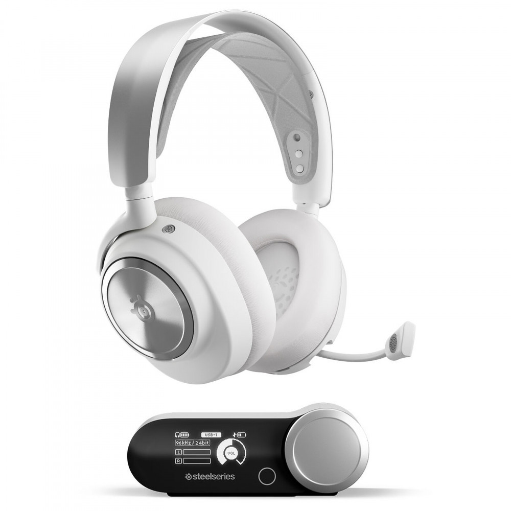 Steelseries Arctis Nova Pro Wireless Gaming Headset Ps White