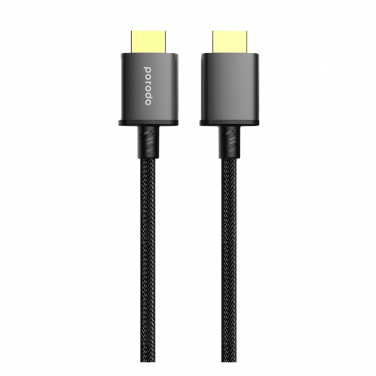 Porodo 8K HDMI PVC Cable 1.8M - Black Porodo 8K HDMI PVC Cable 1.8M - Black