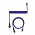 Fantech AC701 Coiled Cable - Navy Blue
