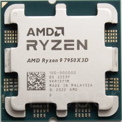 AMD Ryzen 9 7950x3D Tray CPU AMD Ryzen 9 7950x3D Tray CPU