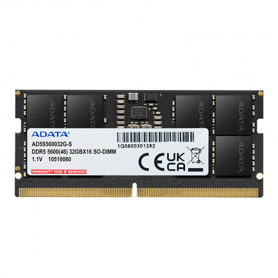 Adata Laptop Memory DDR5 32gb - 5600Mhz (1x32gb)