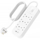 Belkin 6 Outlets 2M Surge Protection Strip with 2 USB Ports (TypeC+A)