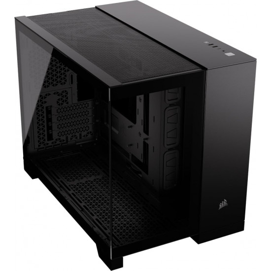 CORSAIR 2500X Small-Tower mATX Dual Chamber Case - Black CORSAIR 2500X Small-Tower mATX Dual Chamber Case - Black