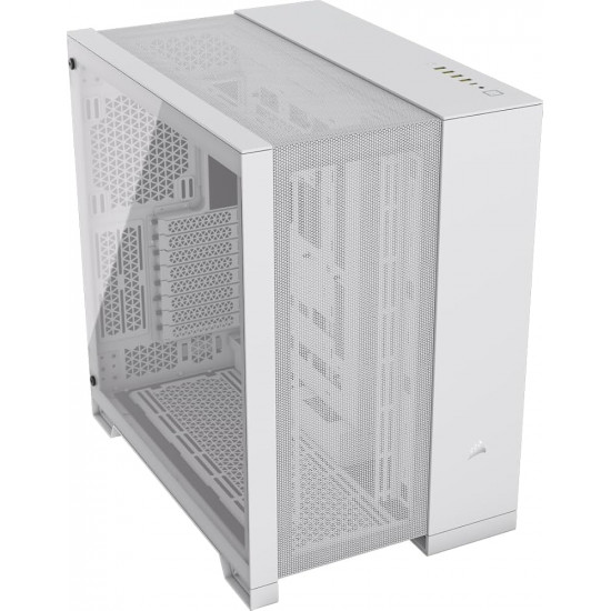CORSAIR 6500D Airflow Mid-Tower ATX Dual Chamber Case - White CORSAIR 6500D Airflow Mid-Tower ATX Dual Chamber Case - White