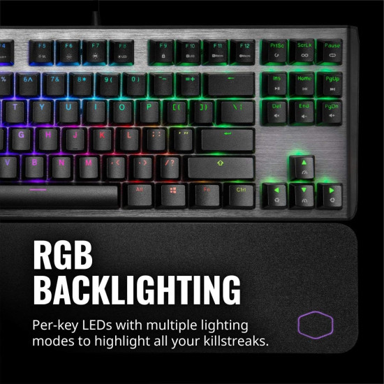 Cooler Master CK530 V2 - Red switch - AR/EN Keyboard Cooler Master CK530 V2 - Red switch - AR/EN Keyboard