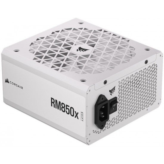 Corsair - RM850x SHIFT - 80 Plus Gold - Modular Side Interface - PSU - White Corsair - RM850x SHIFT - 80 Plus Gold - Modular Side Interface - PSU - White