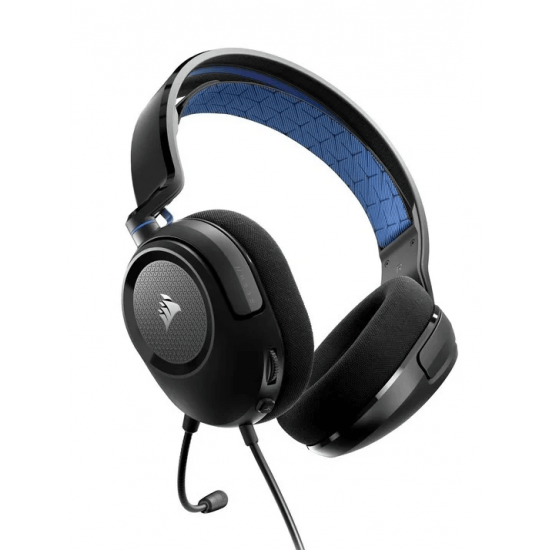 Corsair HS35 v2 Multiplatform Wired Gaming Headset - Blue