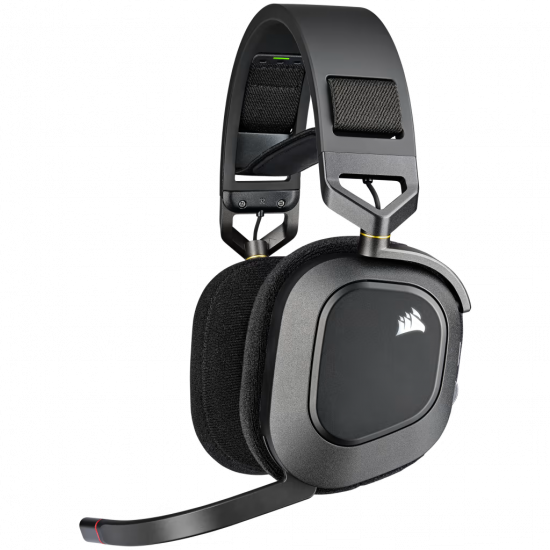 Corsair HS80 RGB USB Premium Wireless 7.1 Gaming Headset - Black