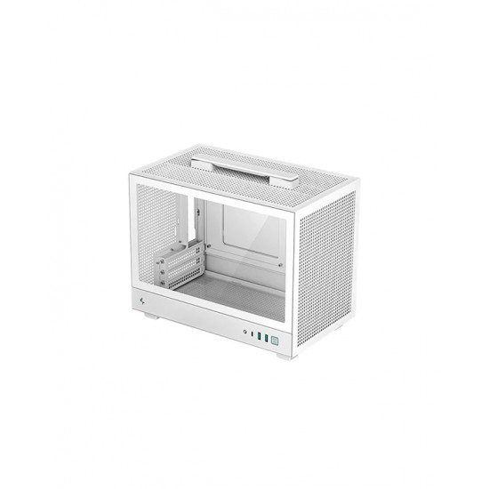 DEEPCOOL CH160 Portable high airflow M-ATX Case - White