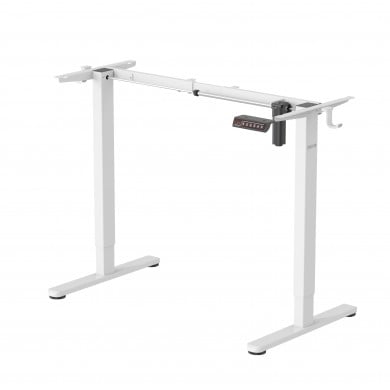 Devo Gaming Table - Agr Lite Frame - White