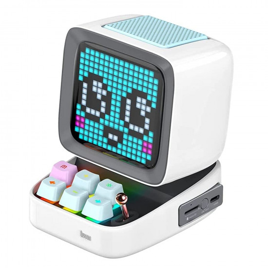 Divoom Ditoo Pro Bluetooth Mini Speaker - White Divoom Ditoo Pro Bluetooth Mini Speaker - White