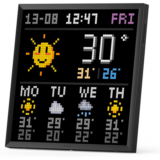 Divoom Pixoo 64 X 64 Digital Frame Display Divoom Pixoo 64 X 64 Digital Frame Display