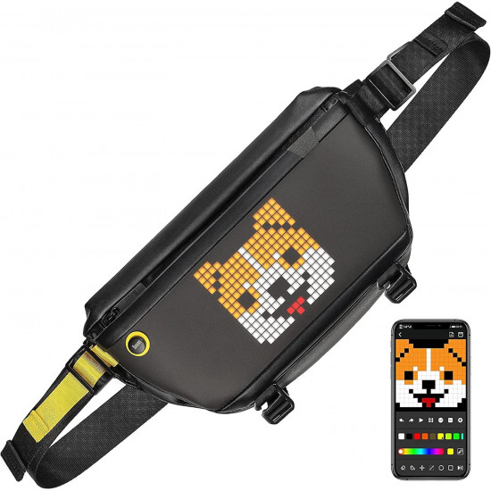 Divoom Pixoo Sling Bag - Black Divoom Pixoo Sling Bag - Black