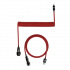 Fantech AC701 Coiled Cable - Crimson RED