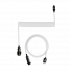 Fantech AC701 Coiled Cable - Pearl White