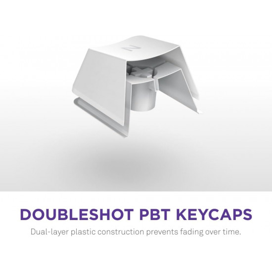 NZXT Function 2 Mini TKL Keyboard - White NZXT Function 2 Mini TKL Keyboard - White