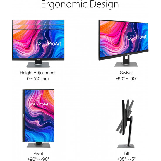 Asus ProArt Display PA278QV Professional Monitor - 27", IPS, WQHD