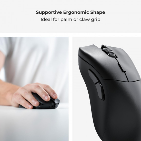 Glorious Model D 2 PRO Wireless - 1K Polling - Black - 60 Grams Glorious Model D 2 PRO Wireless - 1K Polling - Black - 60 Grams