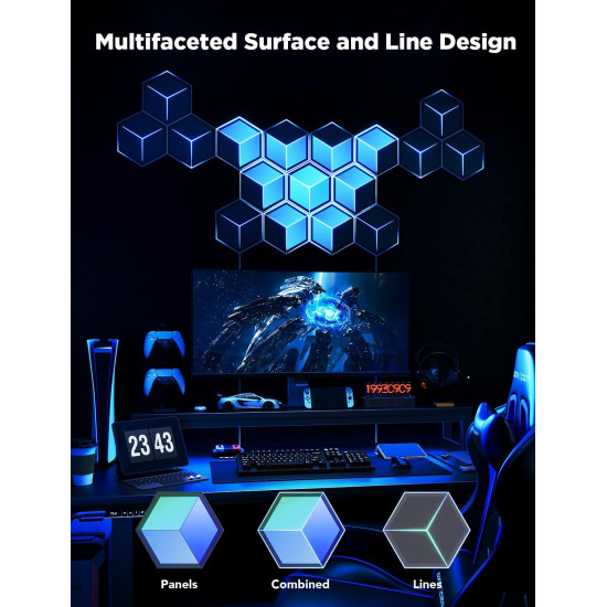 Govee Glide Hexagon Light Panels Ultra (7 PCS)