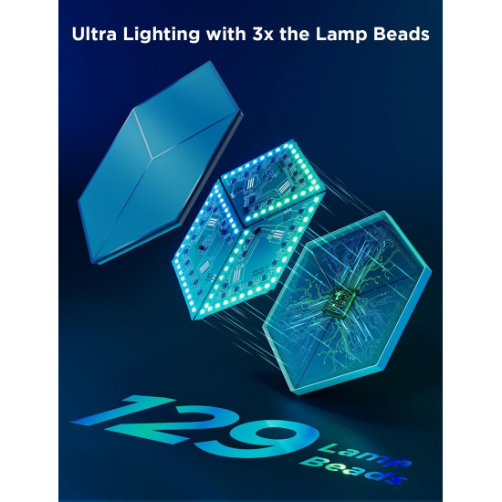 Govee Glide Hexagon Light Panels Ultra (7 PCS)