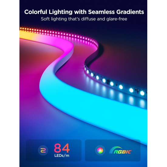 Govee Neon Rope Light for Wall Lining 5M Govee Neon Rope Light for Wall Lining 5M