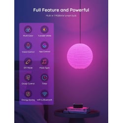 Govee RGBWW Smart LED Bulb 400lm (2pack)