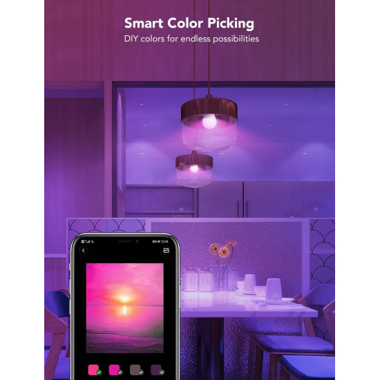 Govee RGBWW Smart LED Bulb 400lm (2pack)