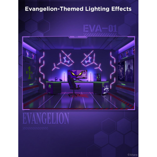 Govee x Evangelion Gaming Wall Light 6+2 Govee x Evangelion Gaming Wall Light 6+2
